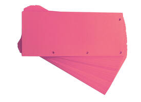 Scheidingsstrook Oxford duo 240x105mm roze 60 stuks
