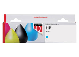 Inktcartridge Quantore alternatief tbv HP F6T77AE 913A blauw