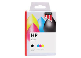Inktcartridge Quantore alternatief tbv HP C2P42AE 932XL + 933XL zwart + kleur