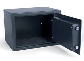 Kluis Pavo met stersleutel 350x250x250mm donkergrijs