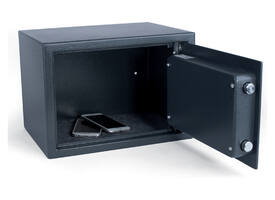 Kluis Pavo met stersleutel 350x250x250mm donkergrijs