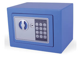 Kluis Pavo mini elektronisch 230x170x170mm blauw