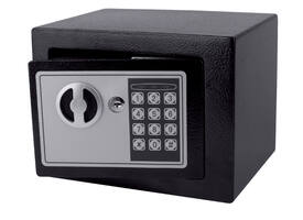 Kluis Pavo mini elektronisch 230x170x170mm zwart