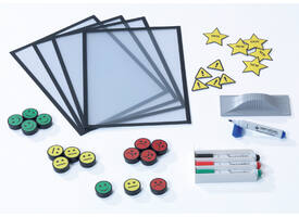 Verbeterbord + starterkit visual management 90x120cm