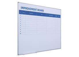 Verbeterbord + starterkit visual management 90x120cm