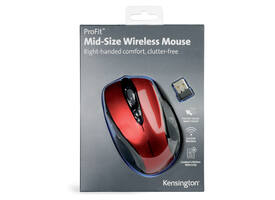 Muis Kensington Pro Fit draadloos rood