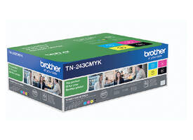 Toner Brother TN-243 zwart + 3 kleuren