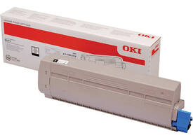 Toner Oki 45862818 zwart