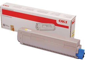 Toner Oki 45862814 geel