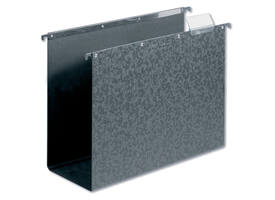 Hangmap Elba Vertic A4 80mm hardboard zwart