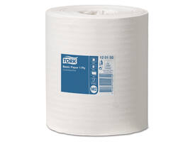 Poetspapier Tork M2 Basic Universal 1-laags 300m wit 120155