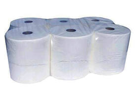 Toiletpapier Cleaninq T2 jumbo klein 2-laags 12x170m wit