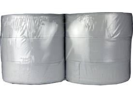Toiletpapier Cleaninq T1 jumbo groot 2-laags 6x380m wit