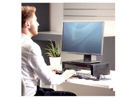 Monitorstandaard Fellowes Designer Suites zwart