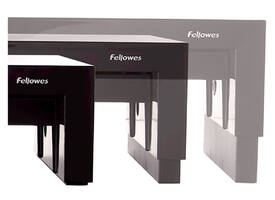 Monitorstandaard Fellowes Designer Suites zwart