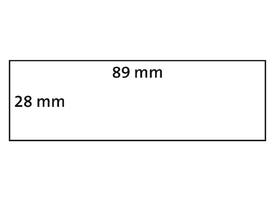 Etiket Dymo LabelWriter adressering 28x89mm 24 rollen á 130 stuks wit