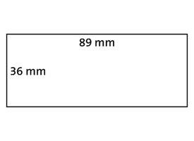 Etiket Dymo LabelWriter adressering 36x89mm 24 rollen á 260 stuks wit