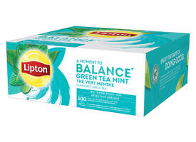 Thee Lipton Balance green tea mint 100x1.5gr