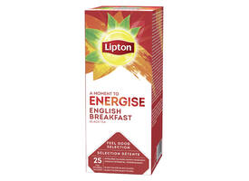 Thee Lipton Energise English breakfast 25x1.5gr