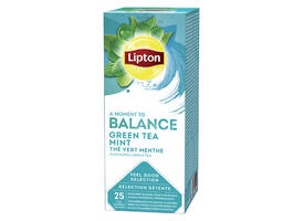 Thee Lipton Balance green tea mint 25x1.5gr