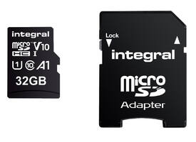 Geheugenkaart Integral microSDHC V10 32GB