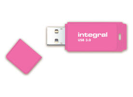 USB stick 2.0 Integral Neon USB-A 32GB roze
