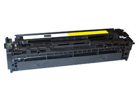 Tonercartridge Quantore alternatief tbv HP CB542A 125A geel