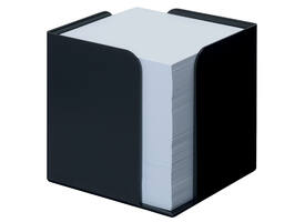 Memokubus Djois Re-Solution recycled 95x95x95mm + 700vel zwart
