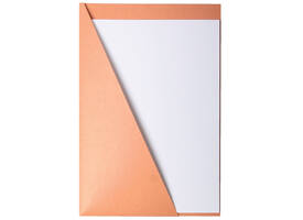 Insteekmap Quantore driehoek ICN1 219x330mm 225gr chamois