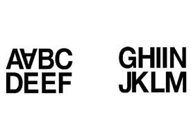 Etiket HERMA 4187 33mm letters A-N zwart 16 stuks