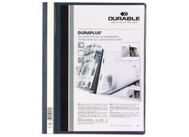 Snelhechtmap Durable Duraplus A4 donkerblauw