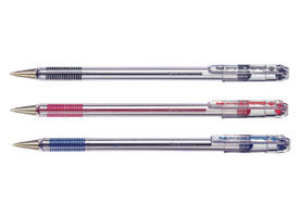Balpen Pentel BK77 fijn rood