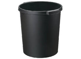 Papierbak Djois Re-Solution 15liter met griprand zwart