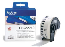 Etiket Brother DK-22210 doorlopend 29mm 1 rol á 30m wit