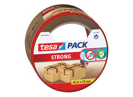 Verpakkingstape tesapack® Strong 66mx50mm bruin