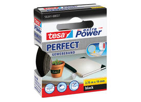 Textieltape tesa® extra Power Perfect 2.75mx19mm zwart