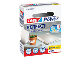 Textieltape tesa® extra Power Perfect 2.75mx19mm wit