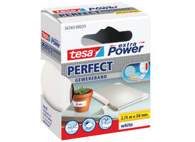 Textieltape tesa® extra Power Perfect 2.75mx38mm wit
