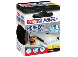 Textieltape tesa® extra Power Perfect 2.75mx38mm zwart