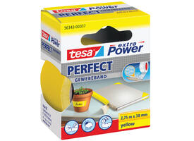 Textieltape tesa® extra Power Perfect 2.75mx38mm geel
