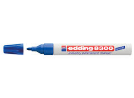Viltstift edding 8300 industrie rond 1.5-3mm blauw