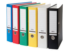 Ordner Qbasic A4 80mm karton groen