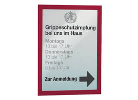 Duraframe Durable 487303 A3 rood 2 stuks