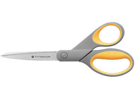 Kantoorschaar Westcott 210mm met softgrip titanium