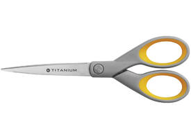 Kantoorschaar Westcott 180mm met softgrip titanium
