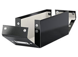 CD-opbergdoos Leitz Click & Store WOW  gerecycled karton 143x136x352mm zwart