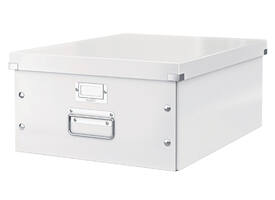 Opbergdoos Leitz Click & Store WOW groot 350x188x450mm wit