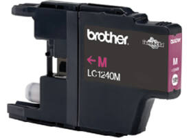 Inktcartridge Brother LC-1240M rood
