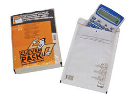 Envelop CleverPack luchtkussen nr12 140x225mm wit pak à 10 stuks