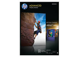 Inkjetpapier HP Q5456A A4 advanced 250gr 25 vel